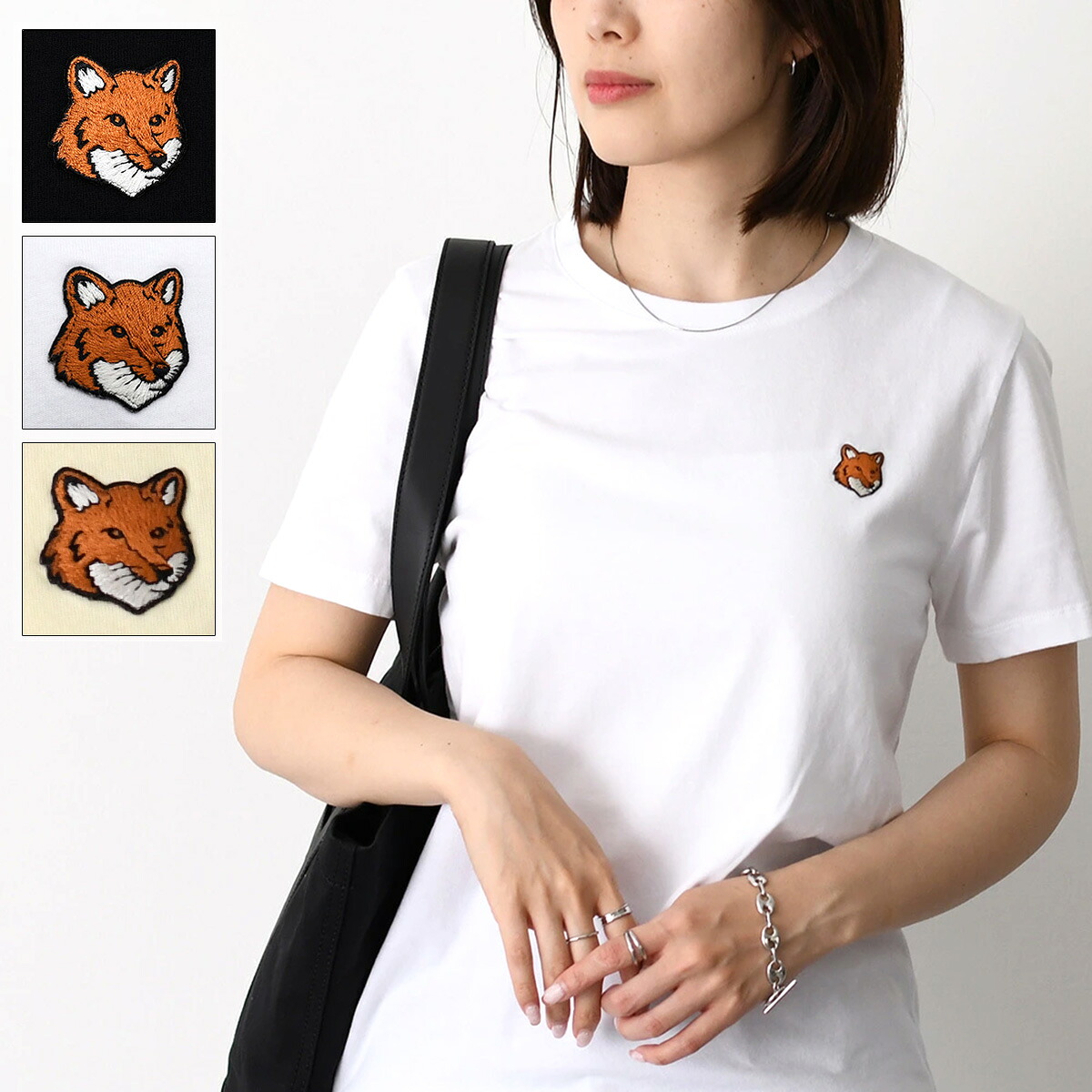 MAISON KITSUNE（メゾン キツネ） トップス フォックスヘッド パッチ