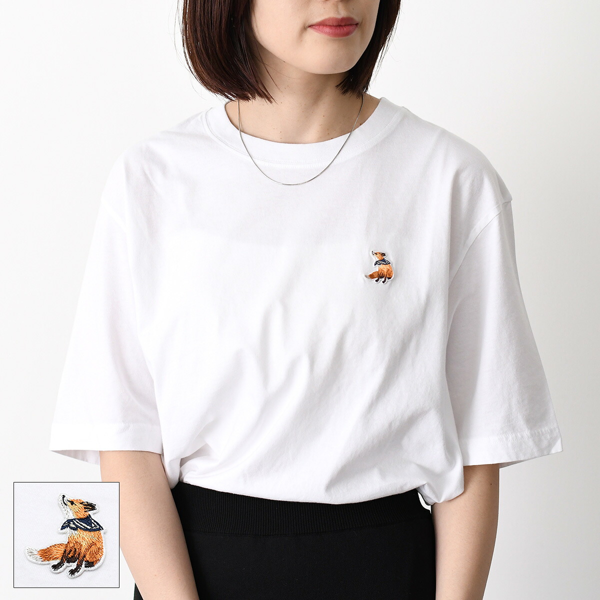 【新品　未使用】Maison Kitsune ドリーミングフォックス シャツ MAISON KITSUNE（メゾン キツネ） メゾン キツネ Tシャツ トップス