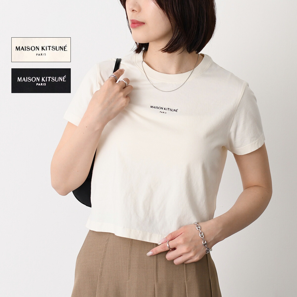 alexanderwang（アレキサンダー・ワン） Tシャツ パフロゴ コットン