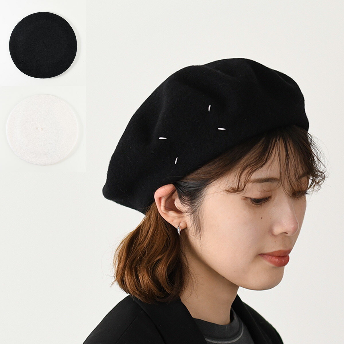 MAISON MARGIELA メゾン マルジェラ トップス ショートスリーブ スウェットシャツ S51GU0136 M25016 レディース ブラック コットン ロゴ 刺繍 クルーネック 半袖 Maison Margiela MAISON MARGIELA メゾン マルジェラ トップス