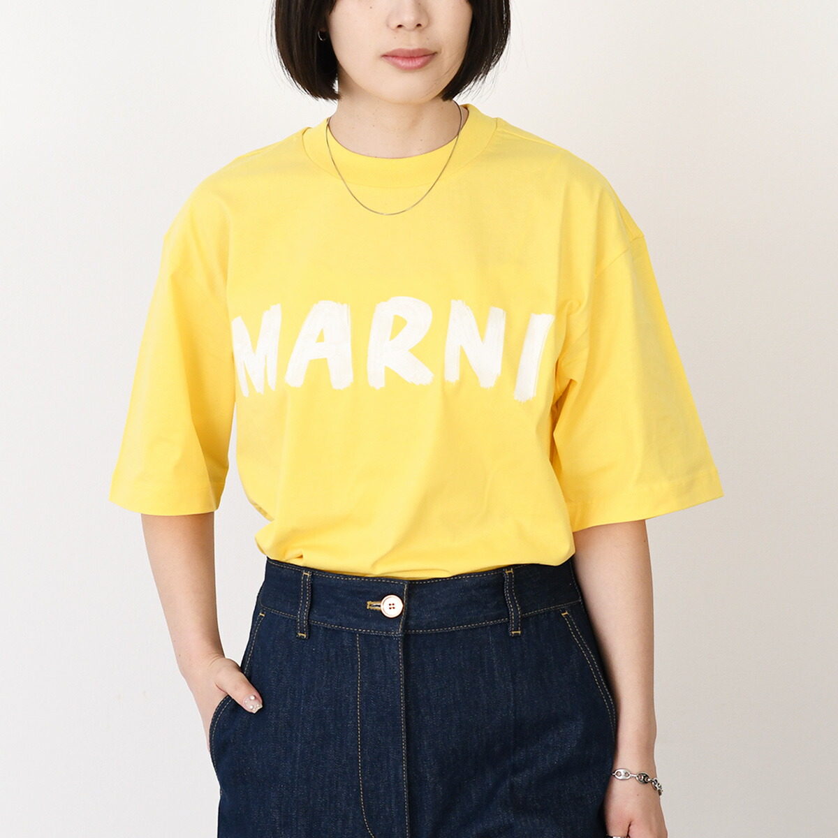 マルニ MARNI トップス MARNI（マルニ） ロンT Tシャツ キッズ レディース 長袖 ロゴ プリント