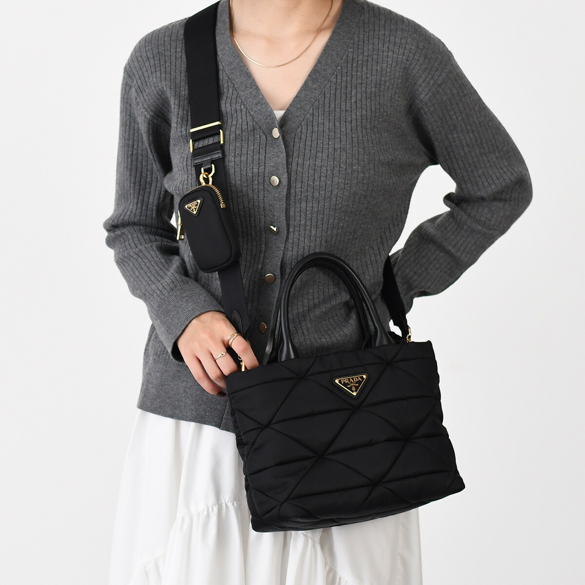 PRADA（プラダ） キャップ Re Nylon ベースボールキャップ ナイロン