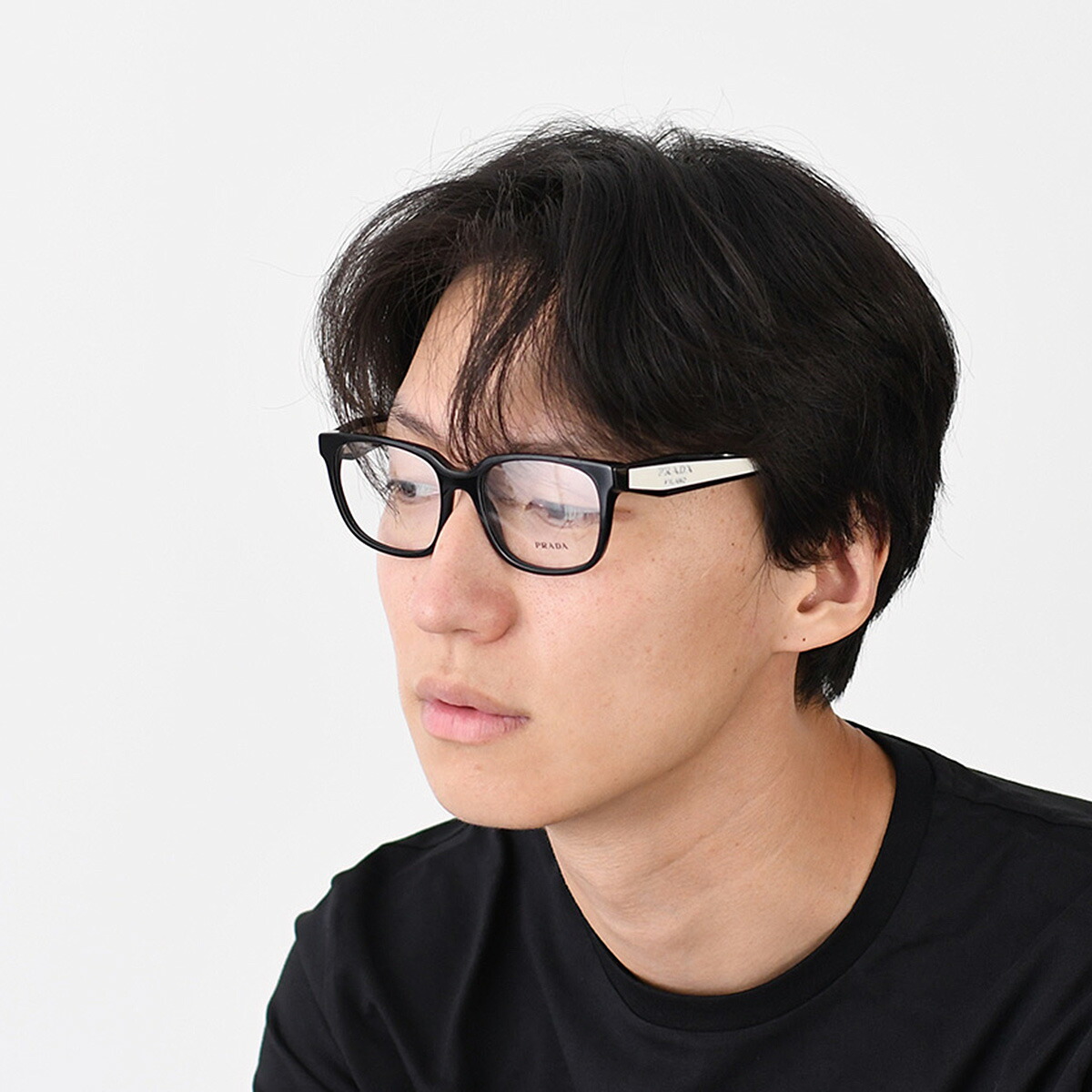 PRADA（プラダ） ロゴ サングラス メガネ PR 24ZS メンズ ユニセックス