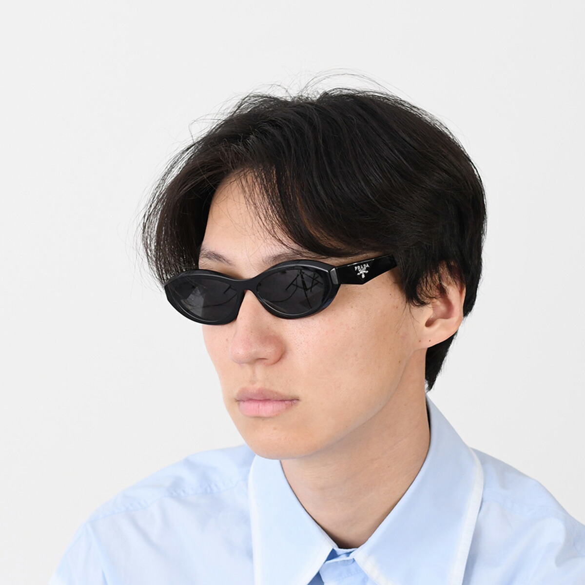 PRADA（プラダ） ニット帽 Re-Nylon x ウール ビーニー 2HC427 1WTO