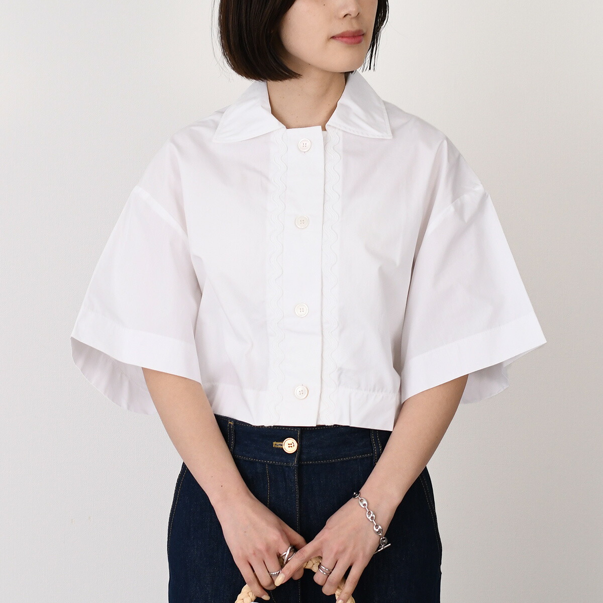 PATOU（パトゥ） 帽子 バケハ バケットハット デニム AC027 0008