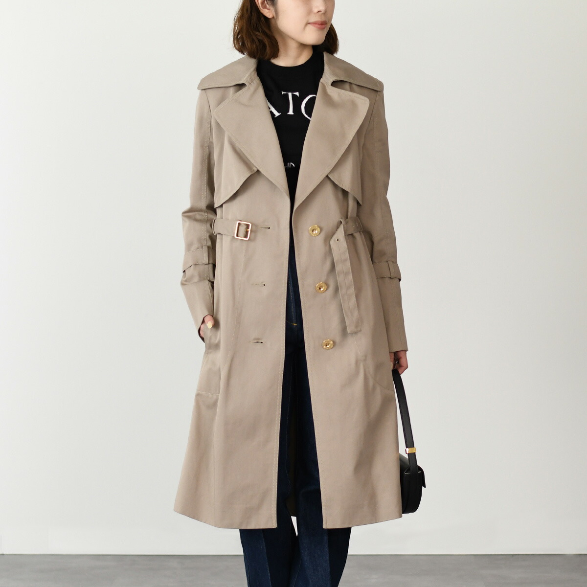 PATOU（パトゥ） ニット ウール＆カシミヤ JP インターシャ