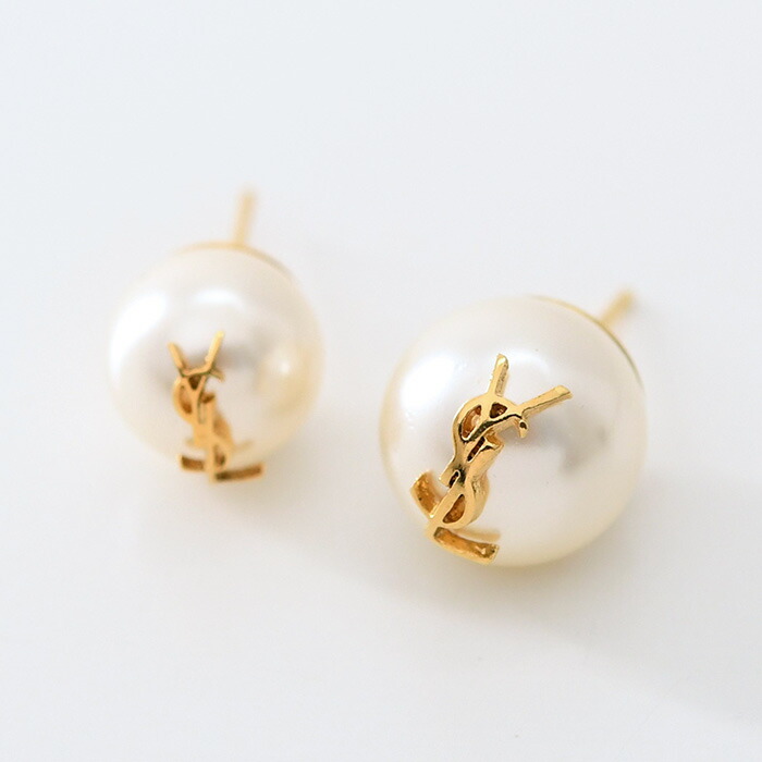 サンローラン カサンドラ ピアス ゴールド 片耳 ロゴ YSL アクセサリー サンローランパリ ピアス アクセサリー カサンドラ 片耳 ゴールド