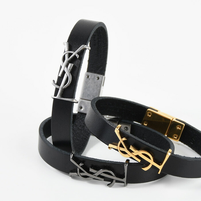 SAINT LAURENT サンローラン　ブラック トングサンダル 25㎝ SAINT LAURENT サンローラン YSL サンダル トングサンダル