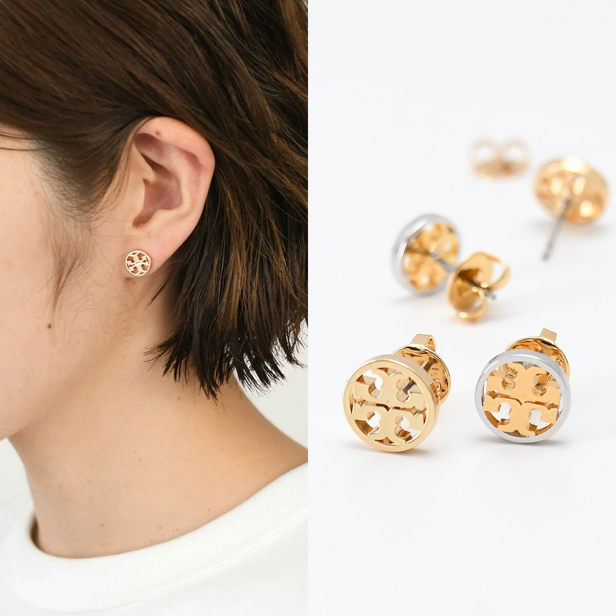 TORY BURCH（トリーバーチ） ピアス アクセサリー キラ エナメル