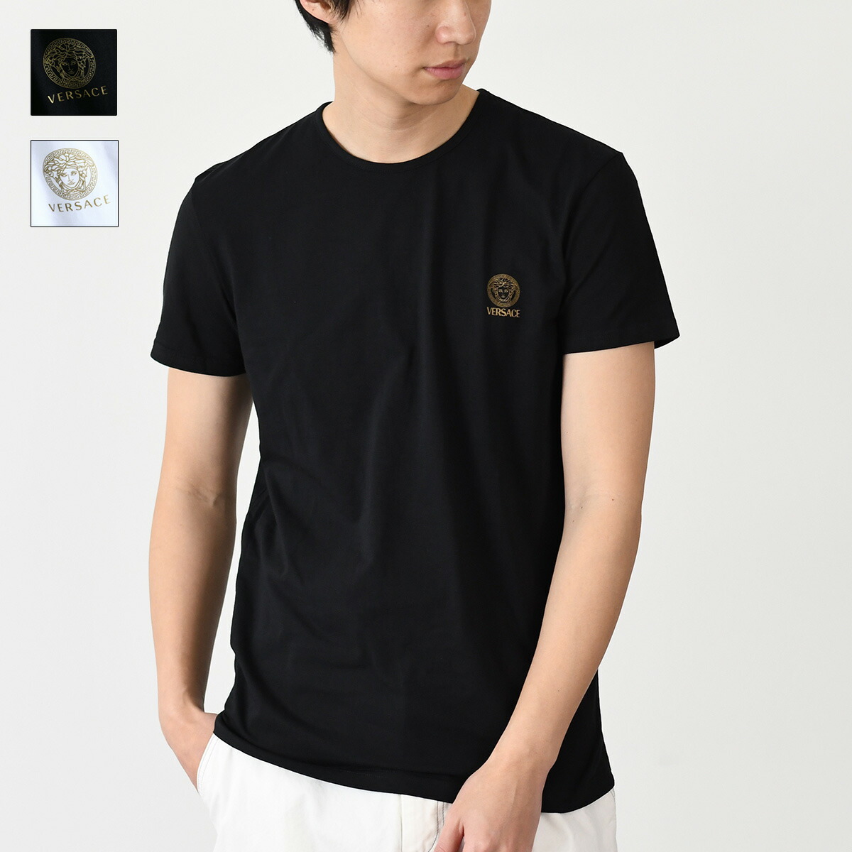 VERSACE（ヴェルサーチェ） Tシャツ ロングTシャツ 2枚セット ロンT