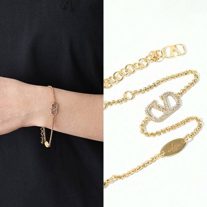 VALENTINO（ヴァレンティノ） ブレスレット アクセサリー v-logo