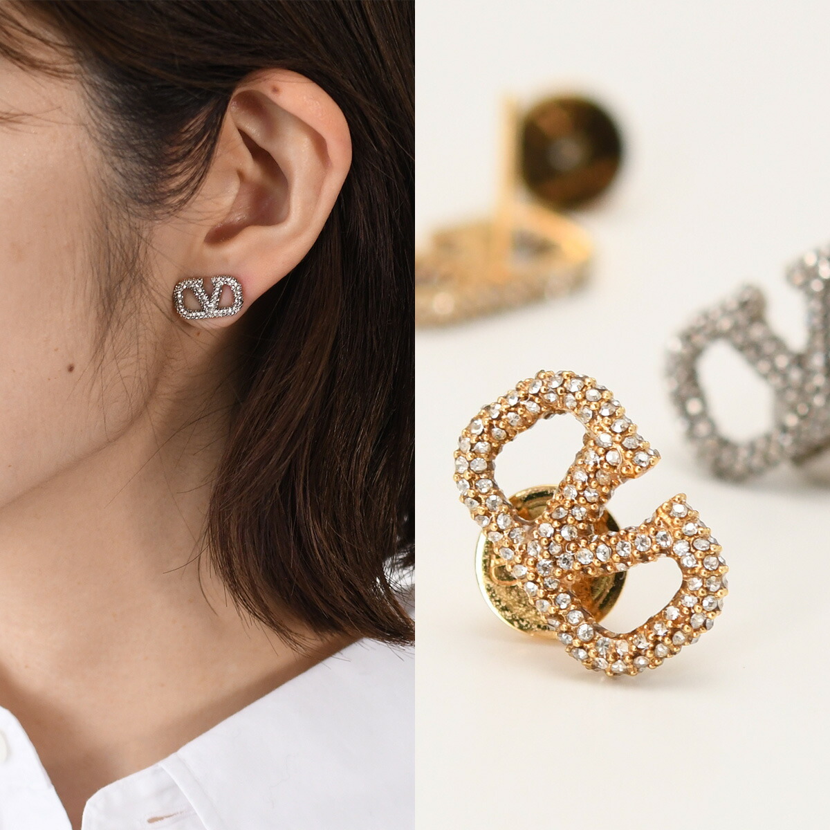 VALENTINO（ヴァレンティノ） ヘアアクセサリー ヘアアクセ V