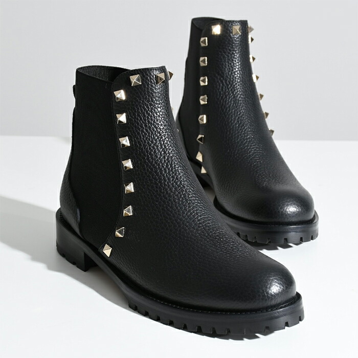 VALENTINO（ヴァレンティノ） ブーツ シューズ スタッズアンクルブーツ