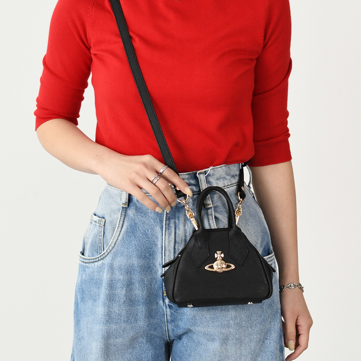 Vivienne Westwood ニット 黒 半袖 Vivienne Westwood ヴィヴィアン ウエストウッド ニット