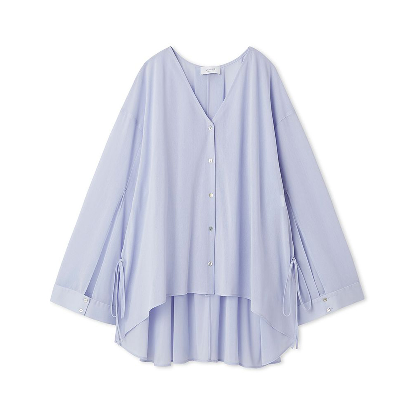 SALE40%OFF エミ アトリエ emmi atelier シアーボリュームシャツ 13wfb252015 レディース トップス 羽織 ブラウス デイリー 接触冷感 emmi yoga SALE40%OFF エミ アトリエ atelier シアーボリューム