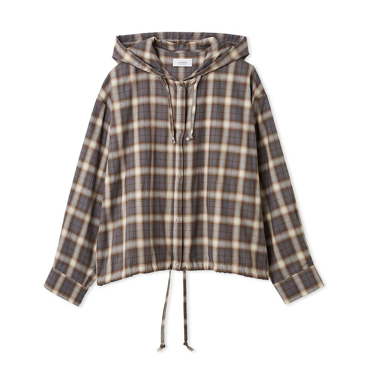 emmi チェックオーバーシャツ emmi（エミ）の「チェックオーバーシャツ（シャツ/ブラウス）」 - WEAR