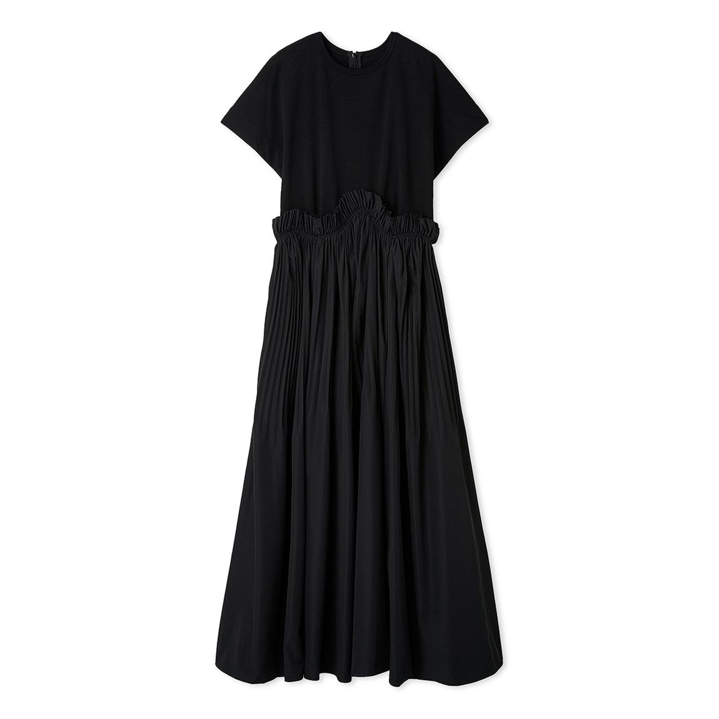 【emmi atelier】お呼ばれドレス　タフタボレロ付きカットワンピース emmi atelier】お呼ばれドレス タフタボレロ付きカットワンピース