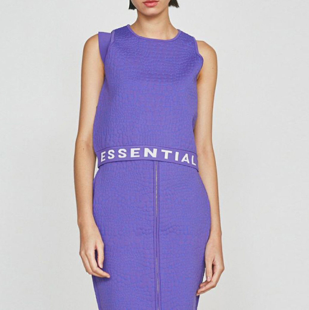 SALE30%OFF DOUBLE STANDARD CLOTHING ESSENTIAL / クロコ柄ノースリーブトップス 2509060233 レディース ダブスタ DOUBLE STANDARD CLOTHING SALE30%OFF ESSENTIAL / クロコ柄
