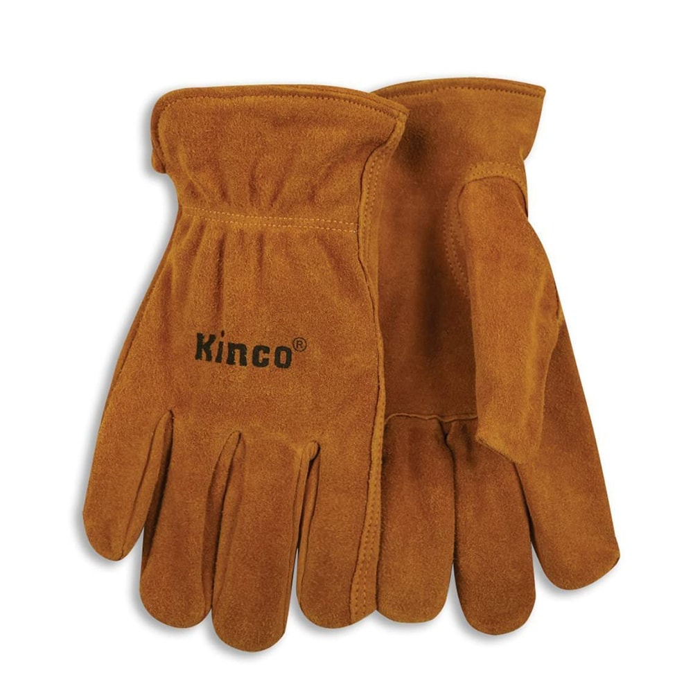 KINCO Cowhide Driver Gloves キンコ カウハイド ドライバー グローブ 牛革 キャンプ 焚き火料理 ダッチオーブン ガーデニング 薪ストーブ 男性 女性 各サイズ｜selectshopmu｜02