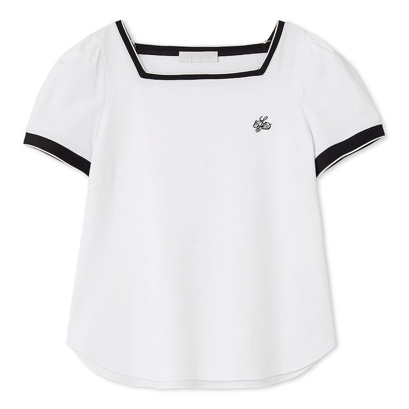 CELFORD セルフォード カリグラフィ刺繍Tシャツ cwct254026