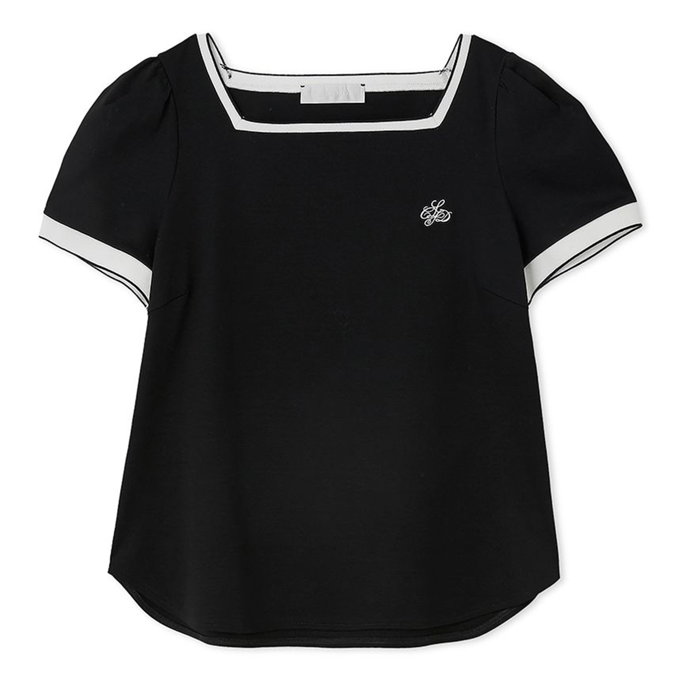 CELFORD グログランTシャツ　超美品 CELFORD セルフォード カリグラフィ刺繍Tシャツ cwct254026