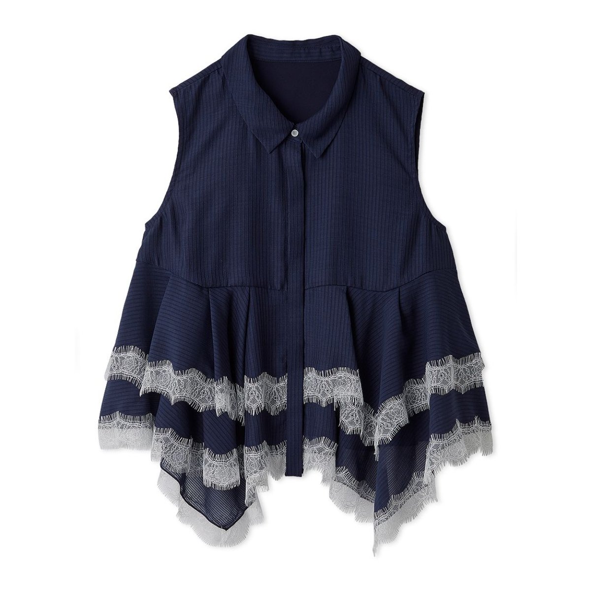 CELFORD レースペプラムトップス 新品 レースヘムペプラムブラウス(ブラウス・シャツ)｜TOPS（トップス