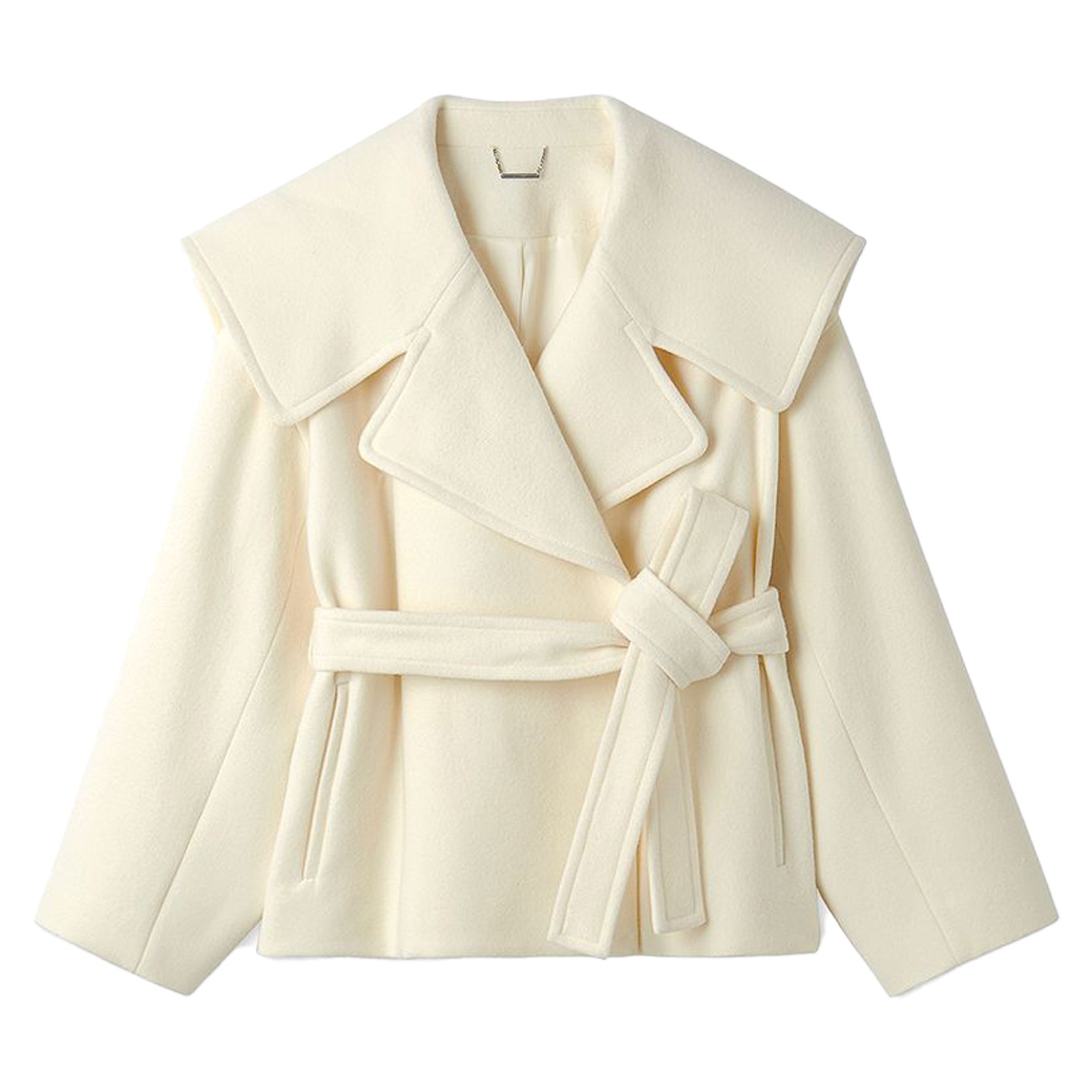 CELFORD バリエーション　ショート　コート CELFORD（セルフォード）の「ビックカラーショートコート（その他