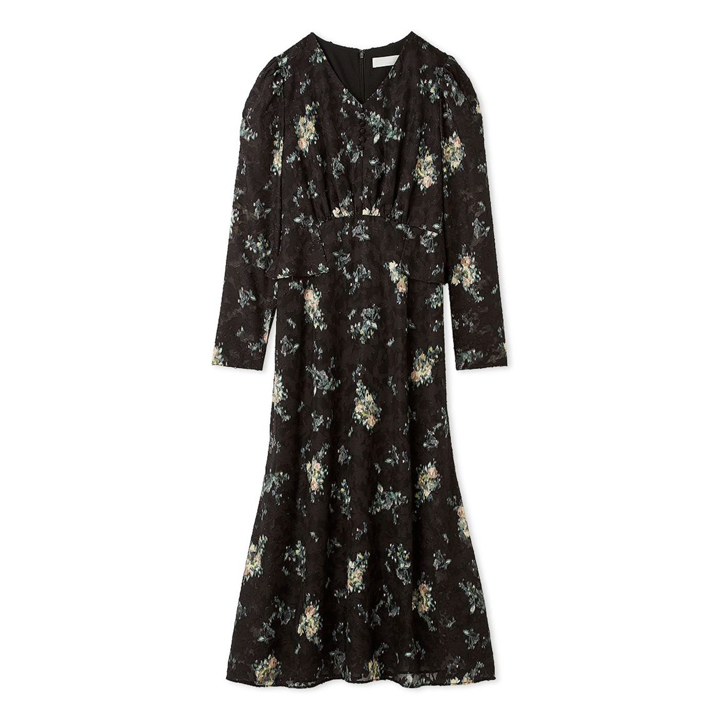 CELFORD（セルフォード） ウエストペプラムデザインワンピース