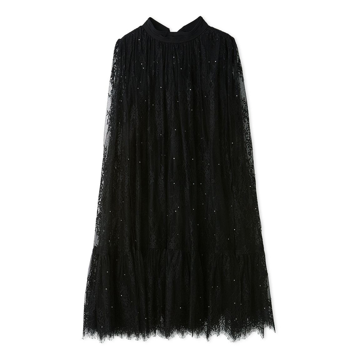 CELFORD（セルフォード） バックリボンレースケープドレス cwfo261303