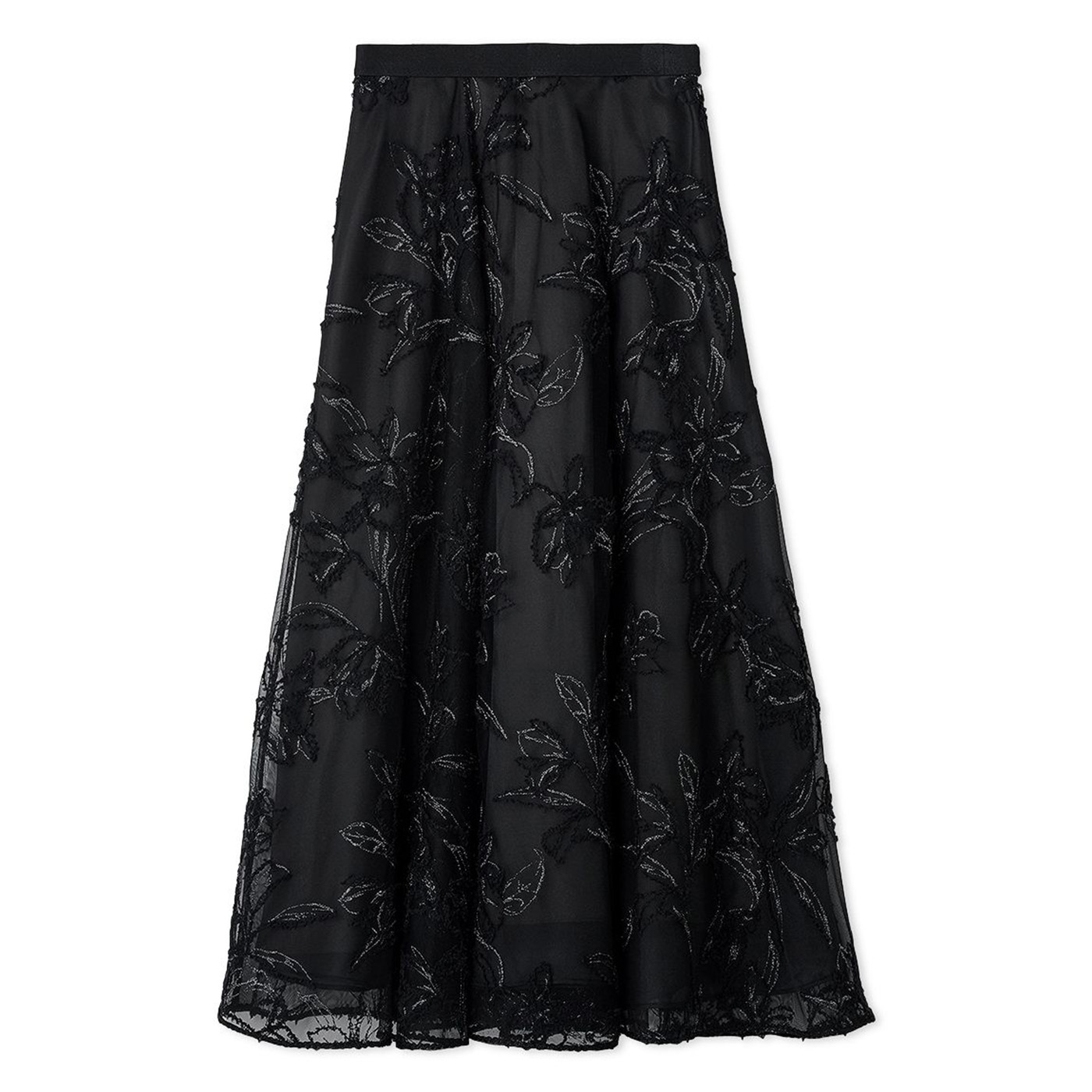 CELFORD（セルフォード） ブラッシュドエンブロイダリースカート