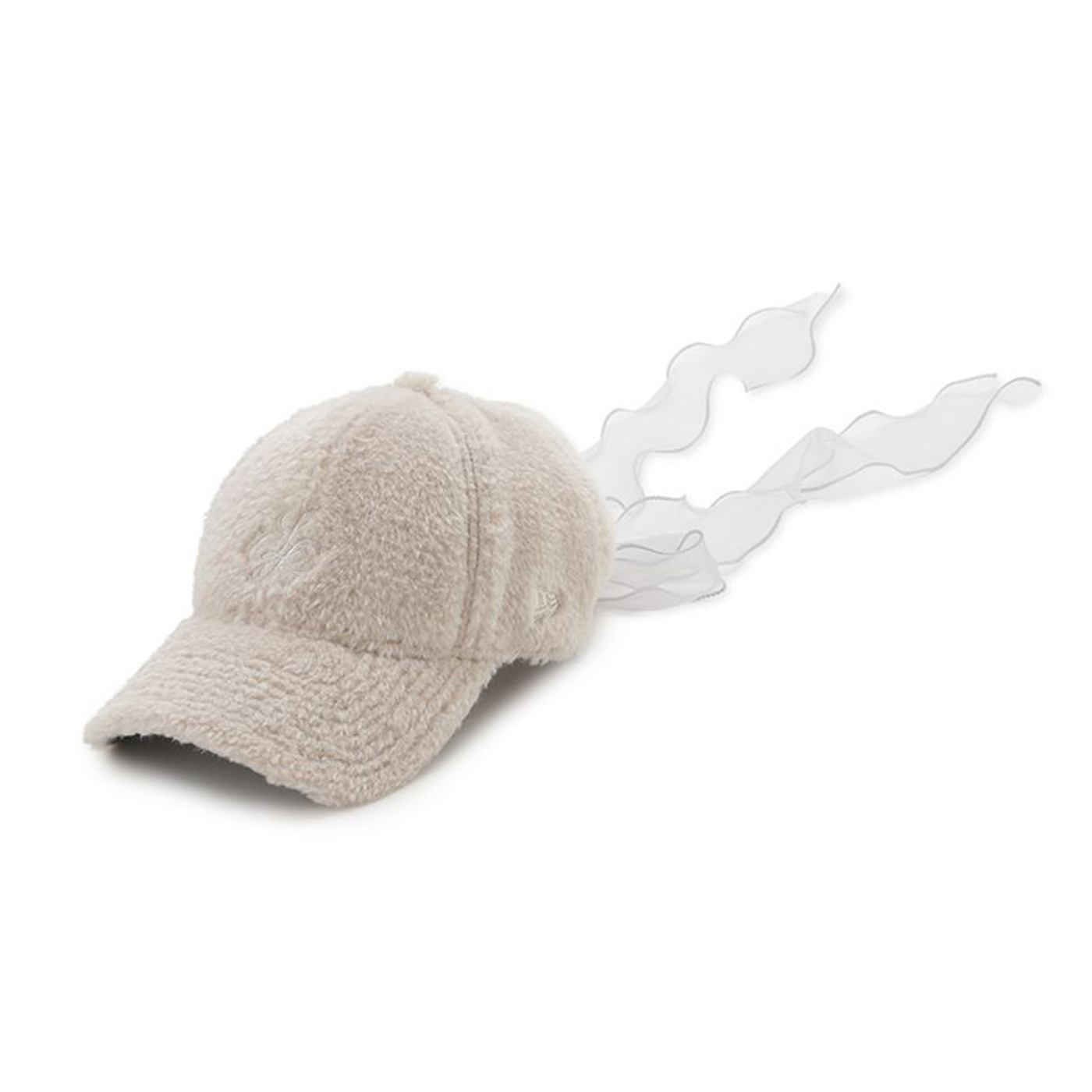 CELFORD（セルフォード） NEWERA コラボシアーリボン付きボアキャップ
