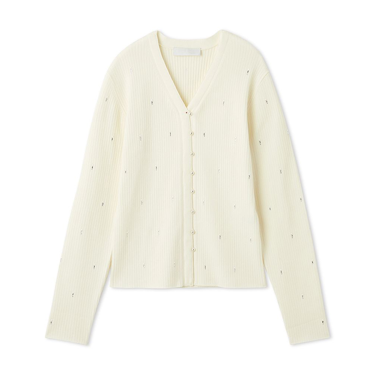 CELFORD（セルフォード） シャイニーVネックニットカーディガン