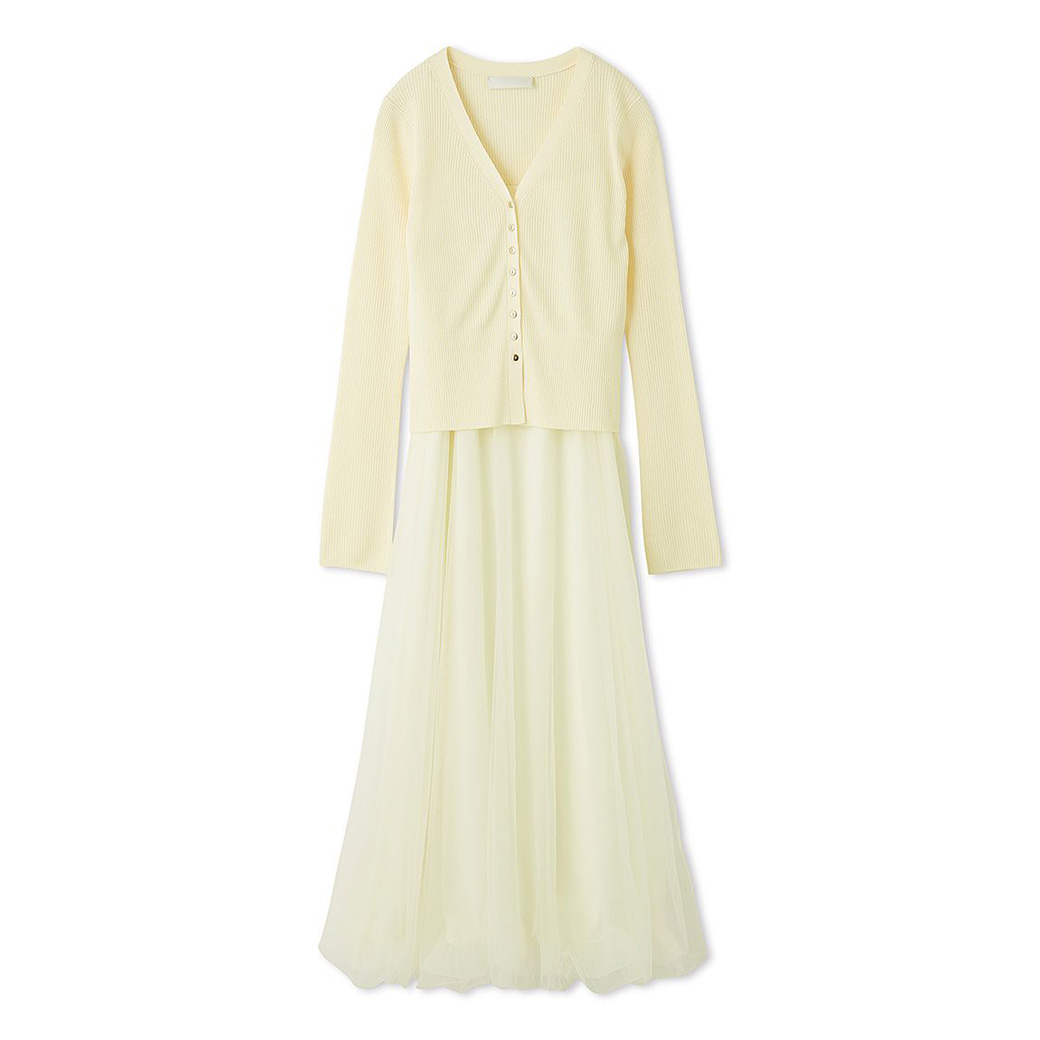 CELFORD SALE50%OFF セルフォード バルーンチュールワンピース