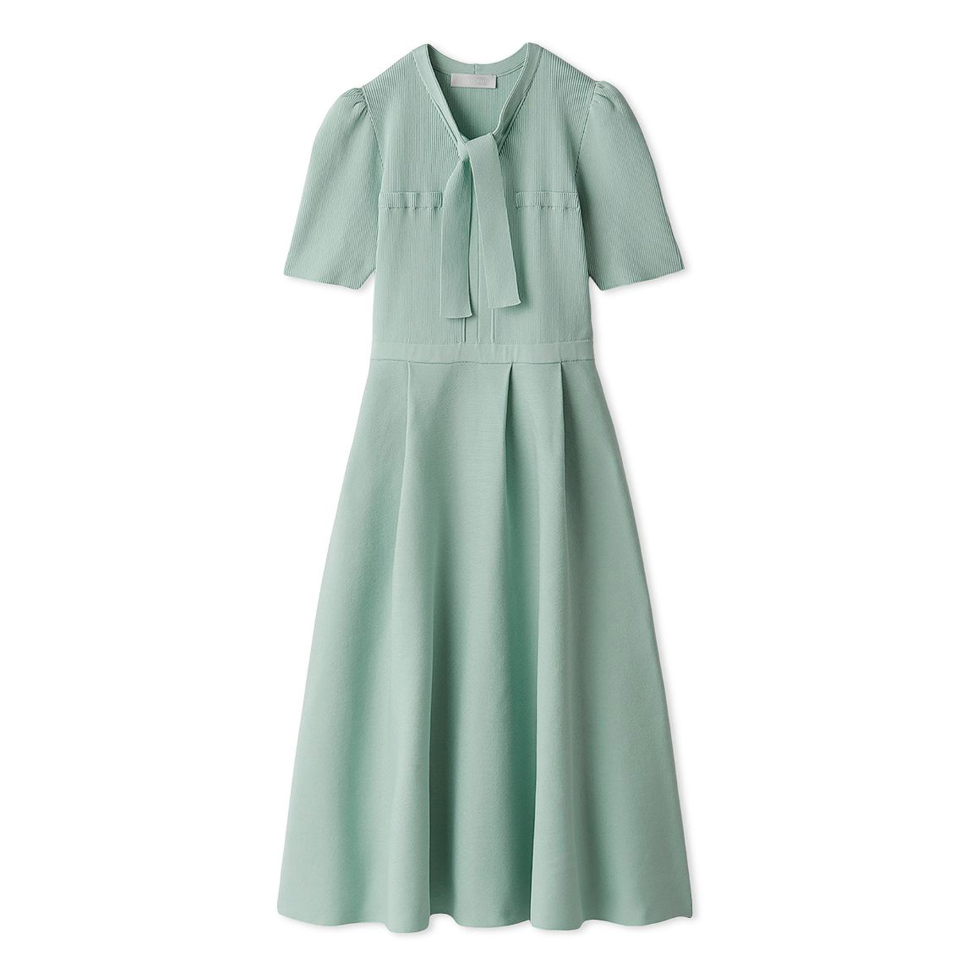 CELFORD（セルフォード） ボウタイニットワンピース cwno254092