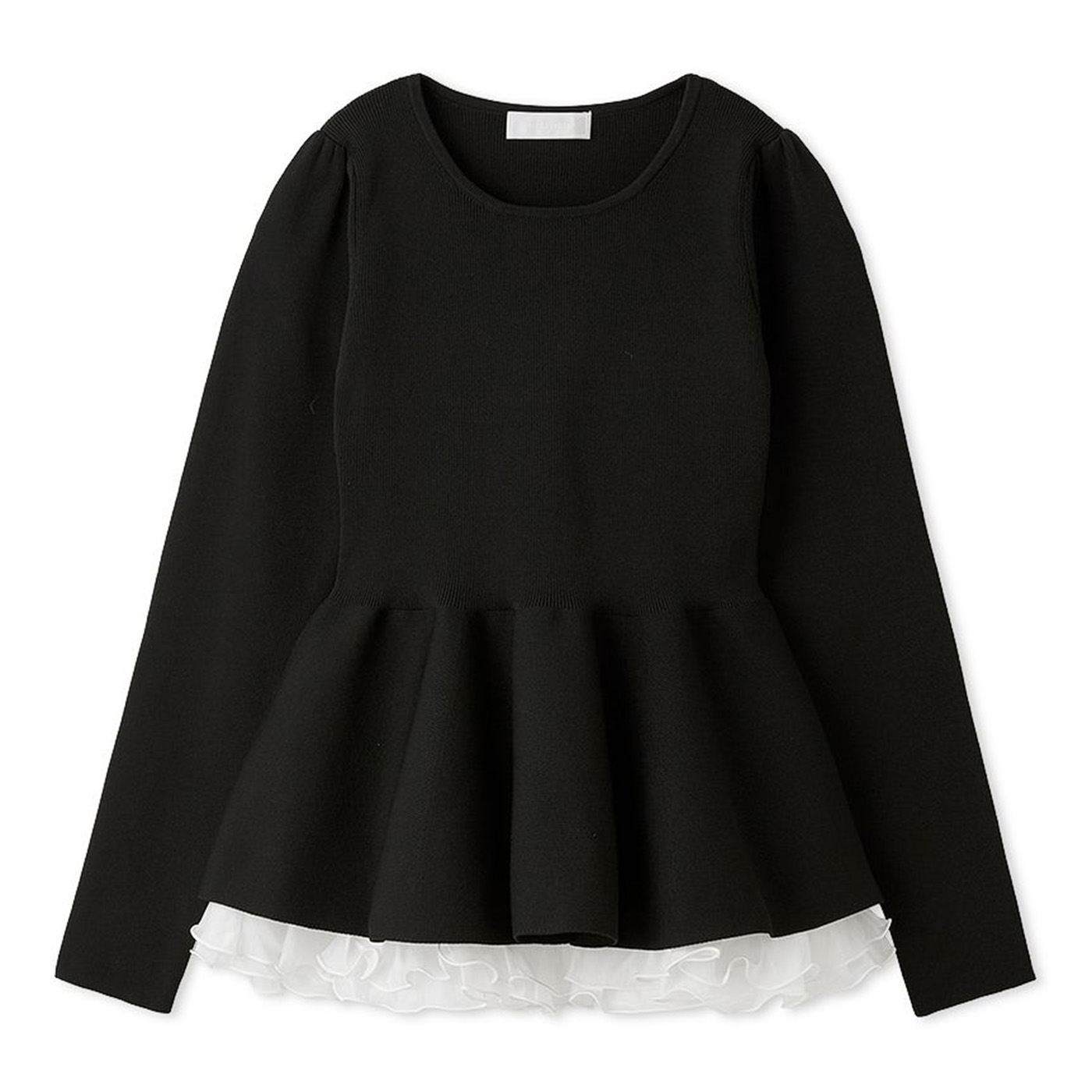 CELFORD（セルフォード） ペプラムドッキングニットプルオーバー