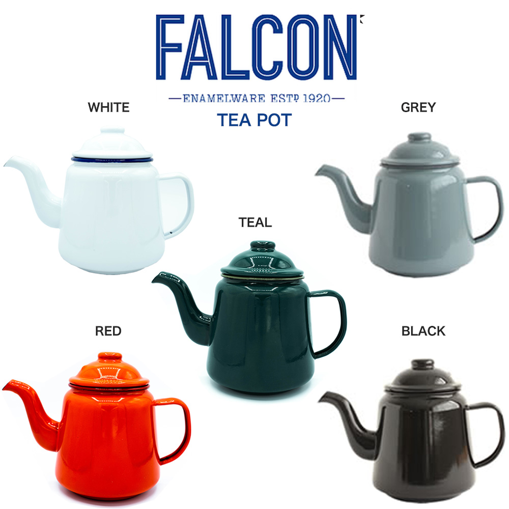 FALCON ファルコン ホーロー TEA POTS ティーポット 容量1L 琺瑯 