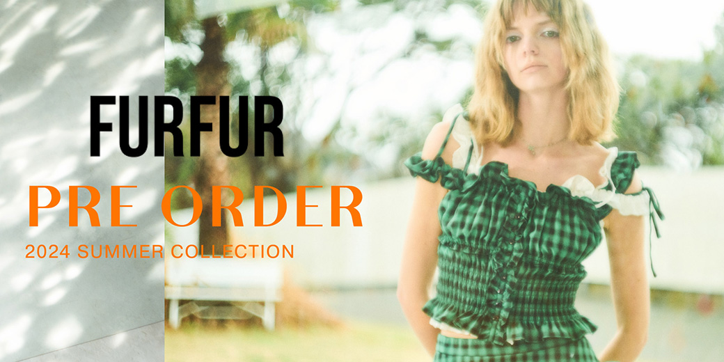 FURFUR SALE50%OFF ファーファー ドットチュールパフスリーブ