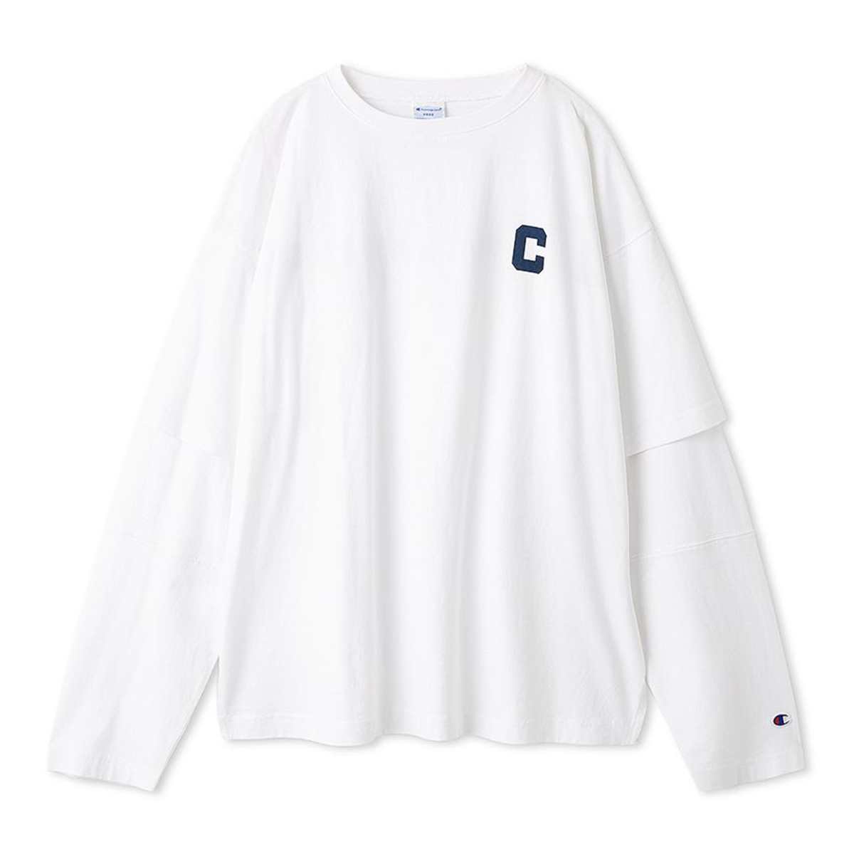 tシャツ レイヤードロンT/WEB限定 レディース Champion】レイヤードロンT(カットソー)｜トップス｜FRAY I.D