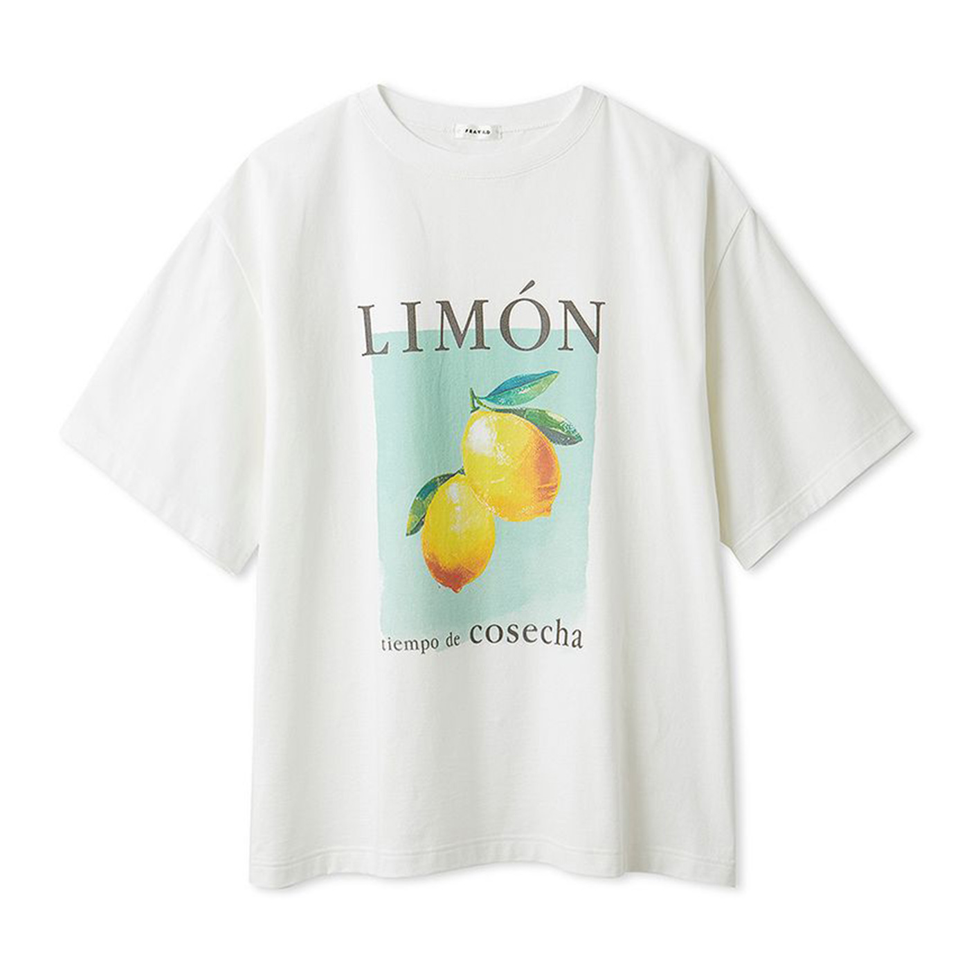 SALE30%OFF フレイアイディー フルーツプリントTシャツ／ウォッシャブル fwct252127 レディース オーバーサイズ 大人カジュアル FRAY I.D FRAY I.D SALE30%OFF フレイアイディー フルーツプリントTシャツ