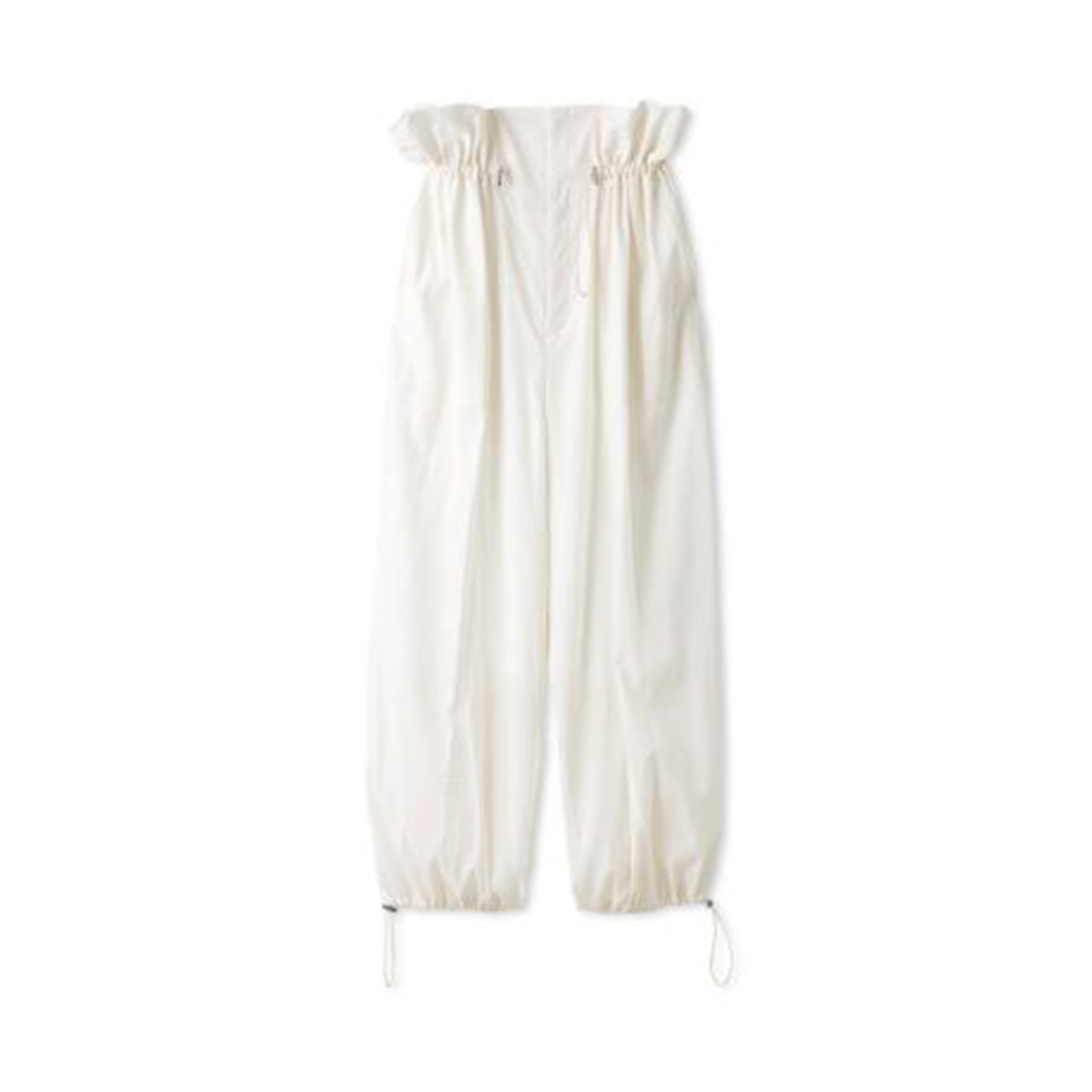 FRAY I.D SALE50%OFF フリルドロストパラシュートパンツ