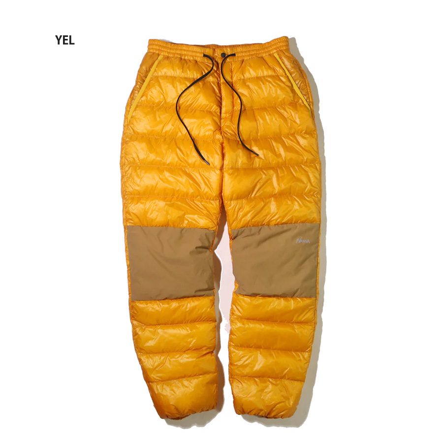 NANGA ナンガ MOUNTAIN LODGE DOWN PANTS マウンテンロッジダウンパンツ(メンズ) 860FP 登山 山小屋 アウトドア  冬キャンプ