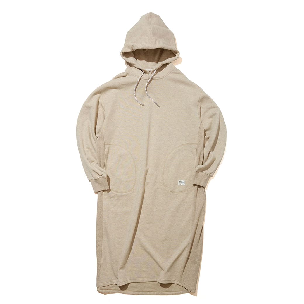 NANGA ナンガ ECO HYBRID SWEAT HOODIE ONE PIECE (WOMEN'S) エコ