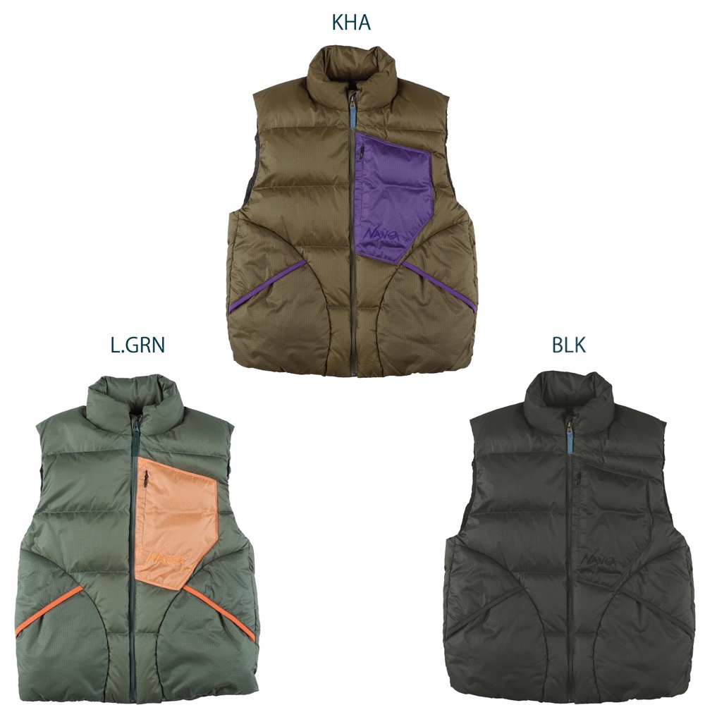 NANGA（ナンガ） MAZENO RIDGE VEST(MEN) マゼノリッジベスト (メンズ