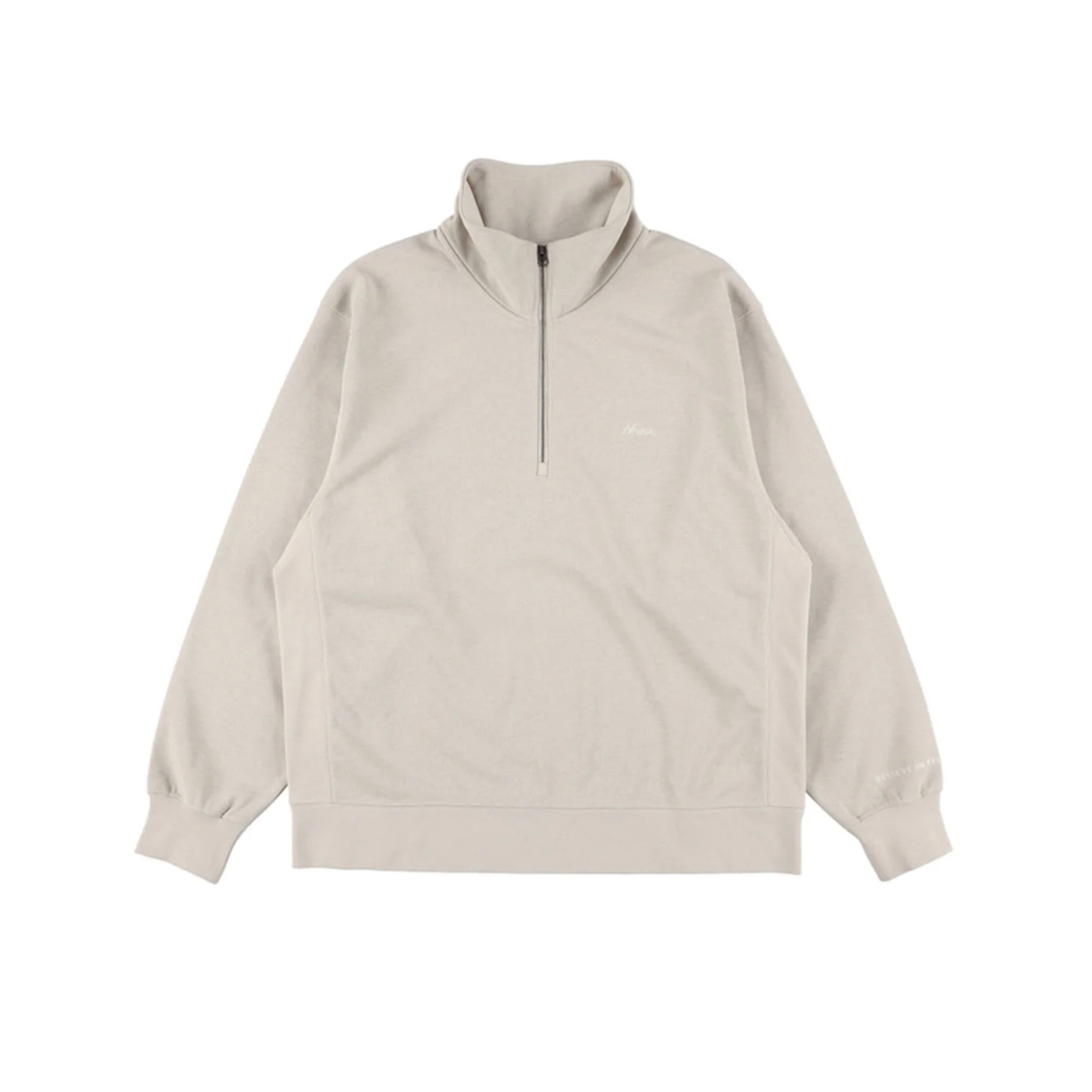 【新品未使用✨】nagonstans layered-neck pullover NANGA（ナンガ） DRY MIX TERRY HALF ZIP SWEAT ドライミックス テリー