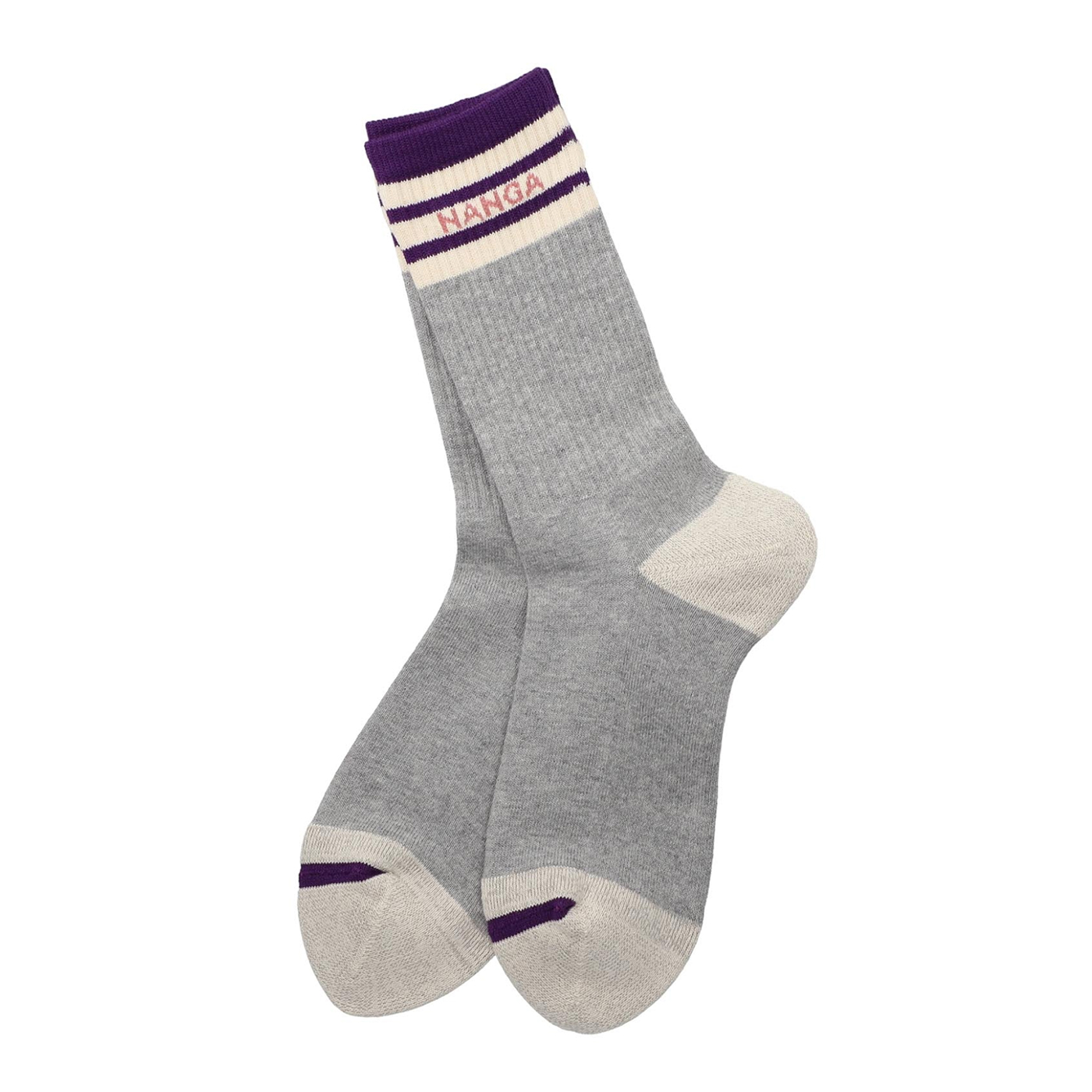 NANGA（ナンガ） COLOR LINE RIB 7DAYS SOCKS カラーラインリブ セブン