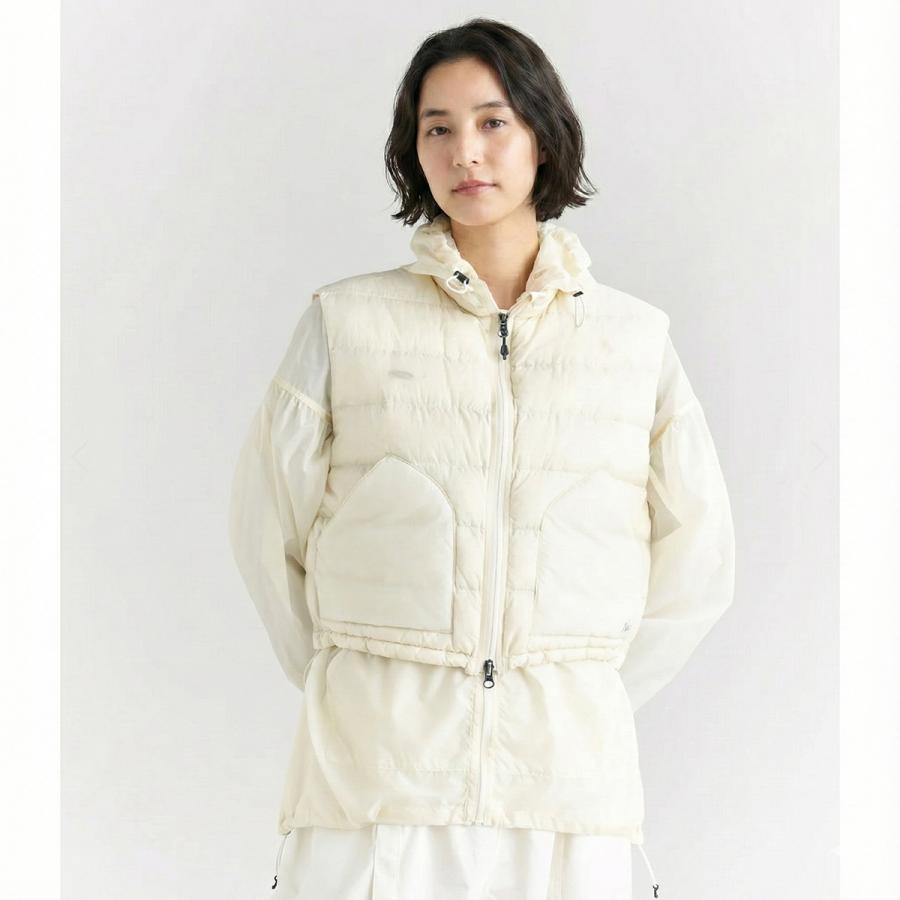 NANGA（ナンガ） SHEER DOWN VEST W シアーダウンベスト（ウィメンズ