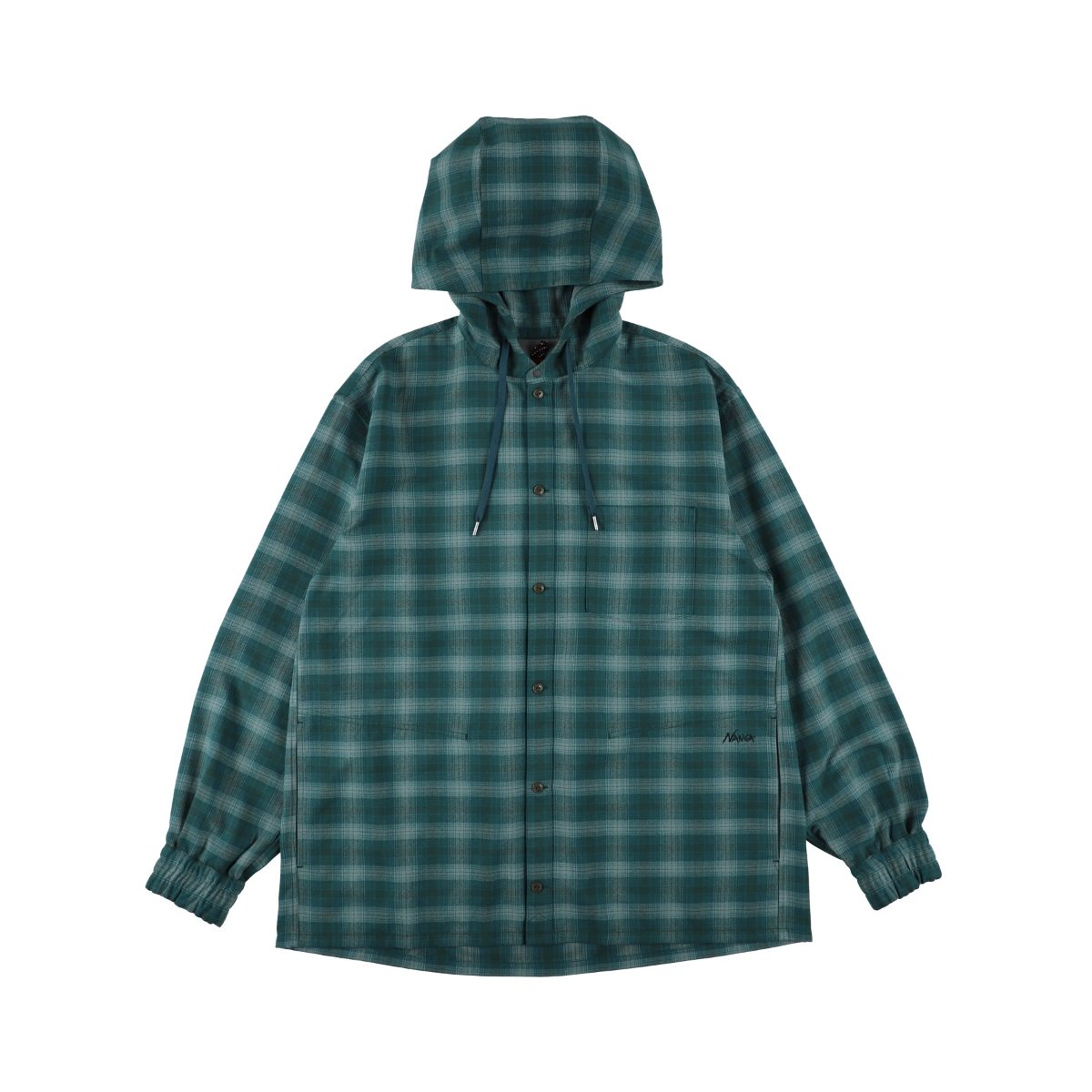 NANGA（ナンガ） GRID TARTAN FIELD HOOD SHIRT グリッドタータン