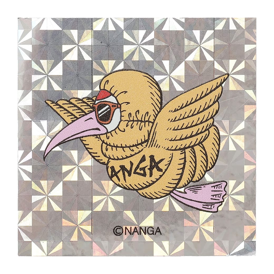 NANGA HOLOGRAPHIC GAAACY SQUARE STICKER / ホログラフィック NANGA HOLOGRAPHIC GAAACY SQUARE STICKER / ホログラフィック