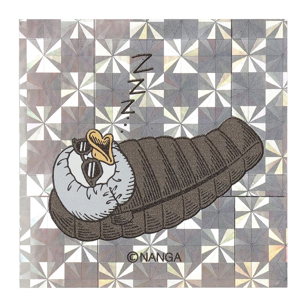 NANGA HOLOGRAPHIC GAAACY SQUARE STICKER / ホログラフィック NANGA HOLOGRAPHIC GAAACY SQUARE STICKER / ホログラフィック