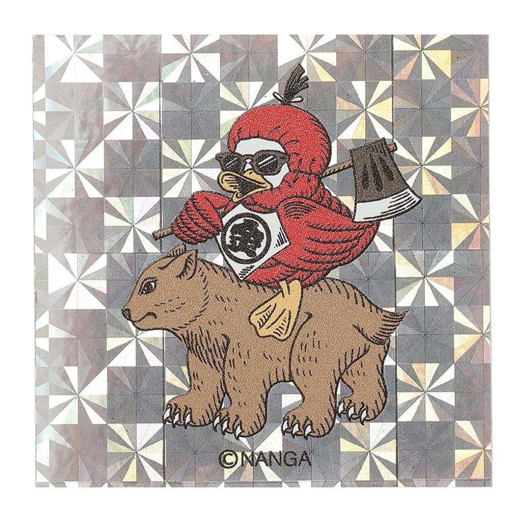 NANGA HOLOGRAPHIC GAAACY SQUARE STICKER / ホログラフィック NANGA HOLOGRAPHIC GAAACY SQUARE STICKER / ホログラフィック